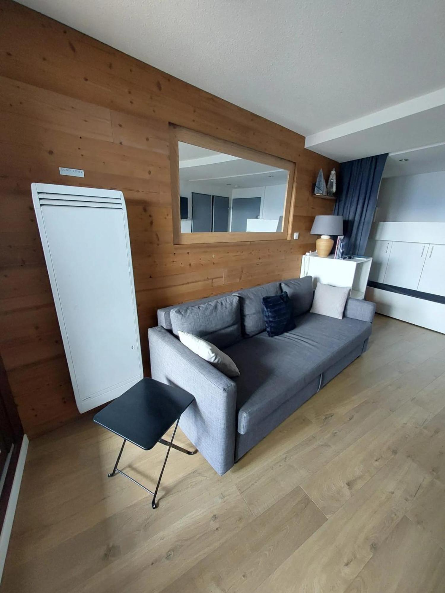 Appartement Confortable A L'Alpe D'Huez De 27 M² Avec Vue Montagne Exterior foto
